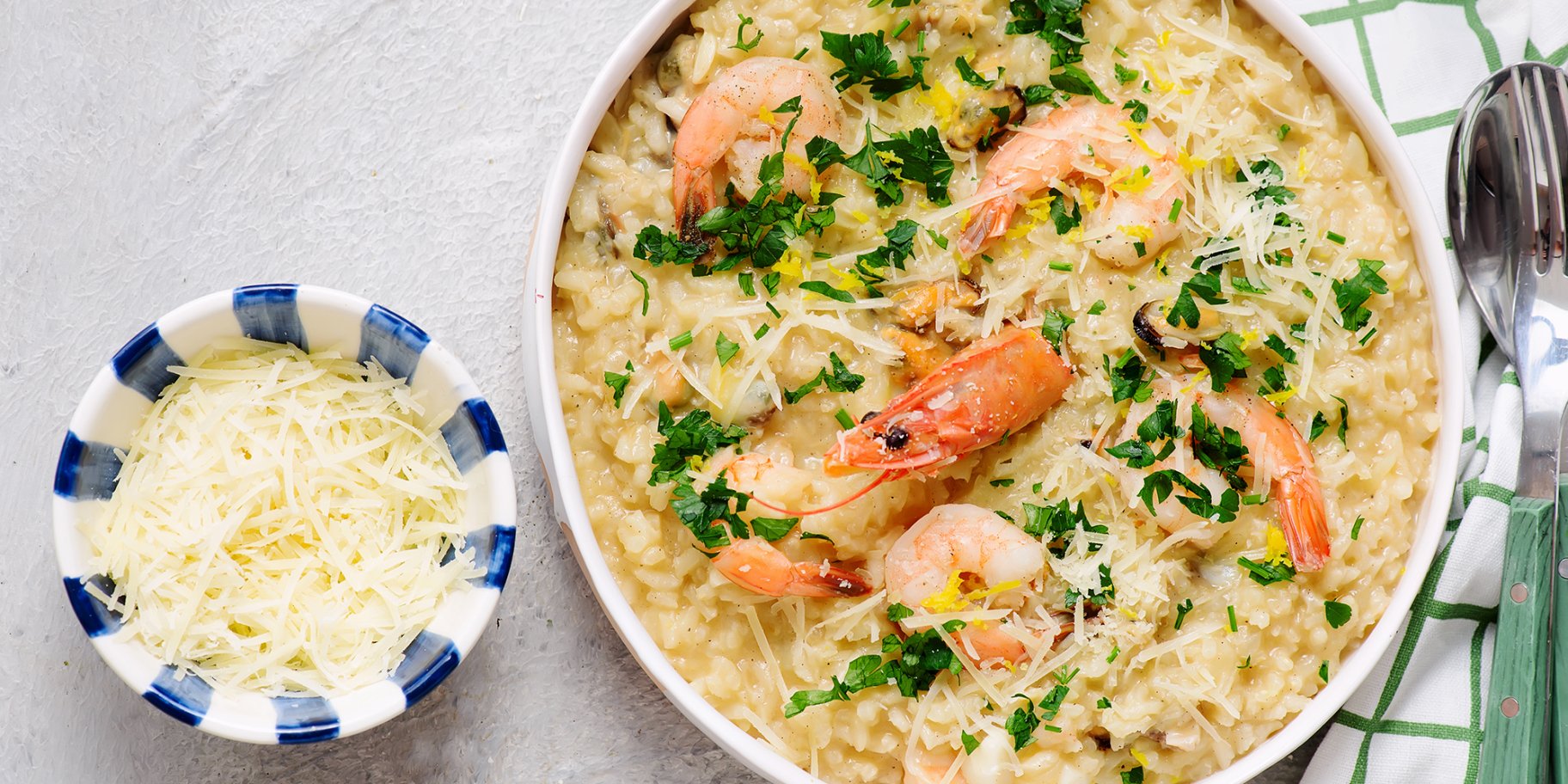 Ризото з морепродуктами