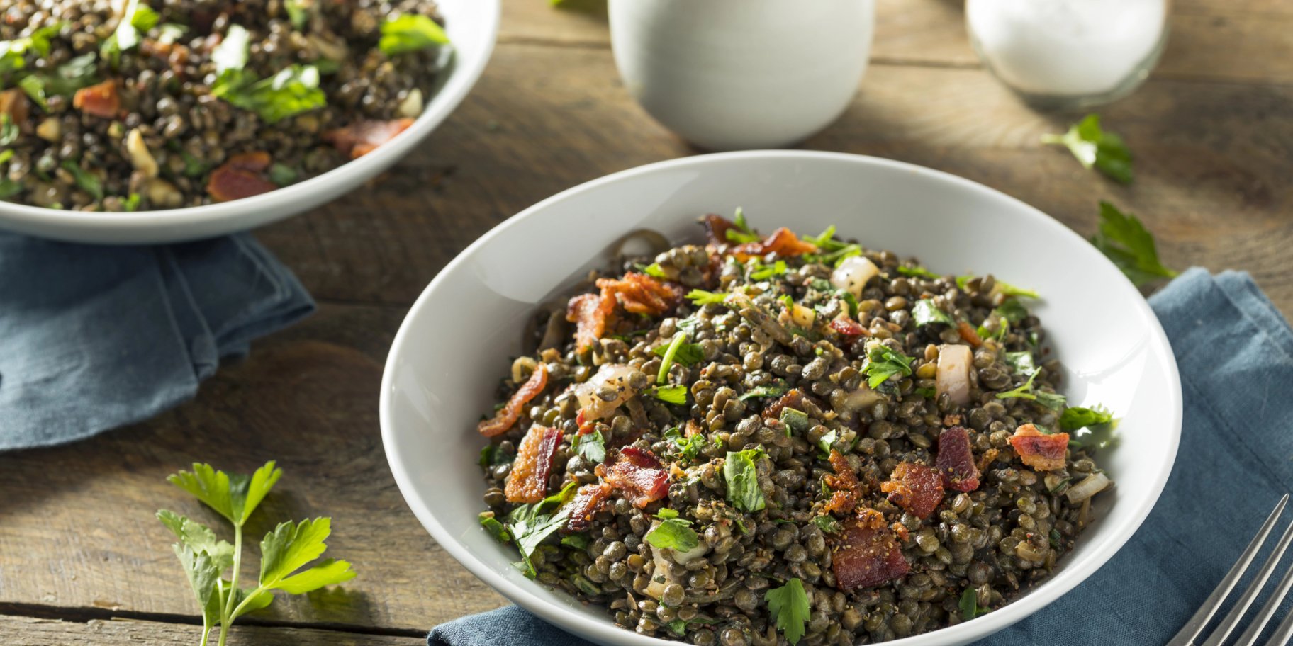 Салат із сочевицею