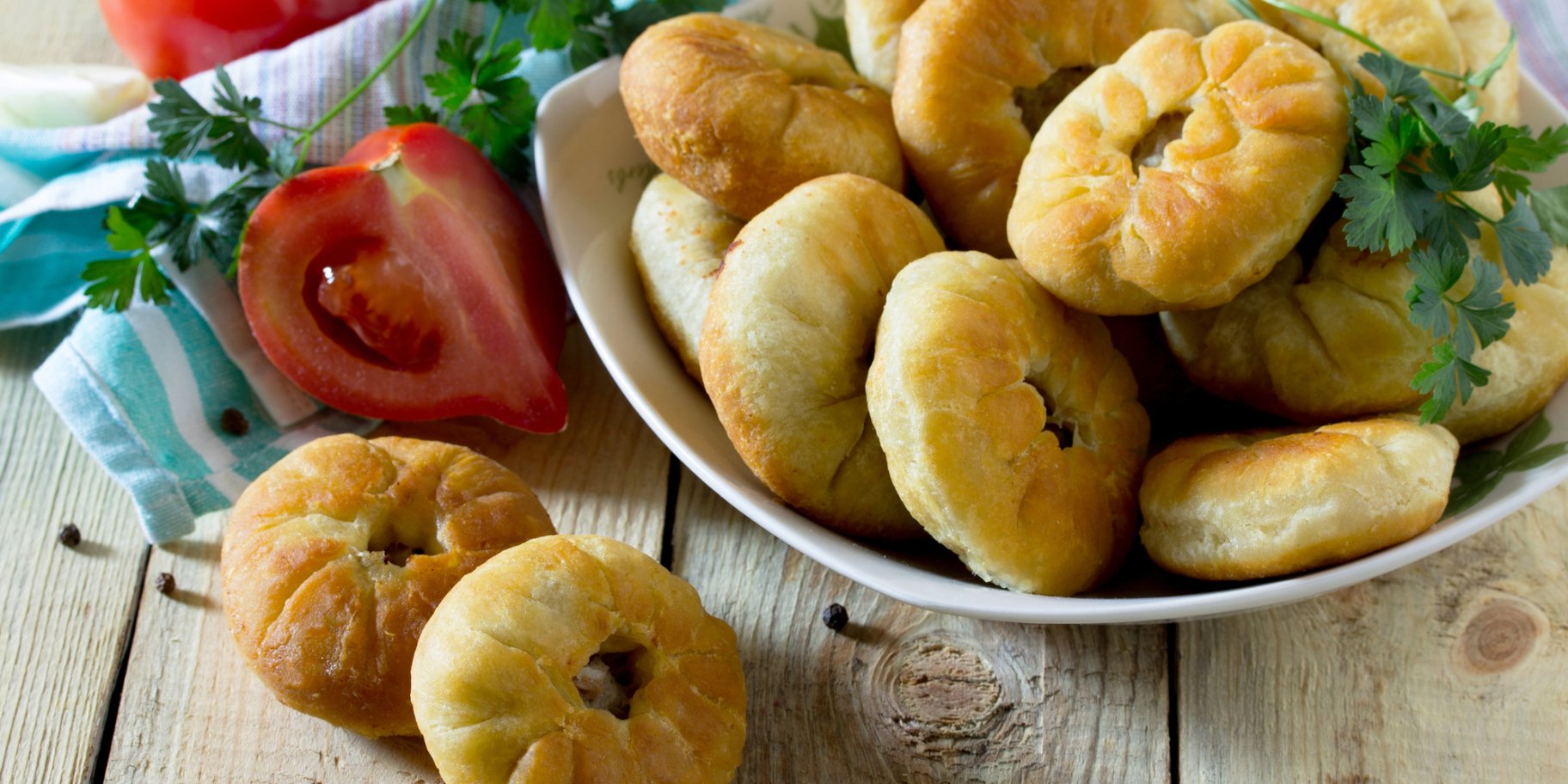 татарские перемячи с мясом