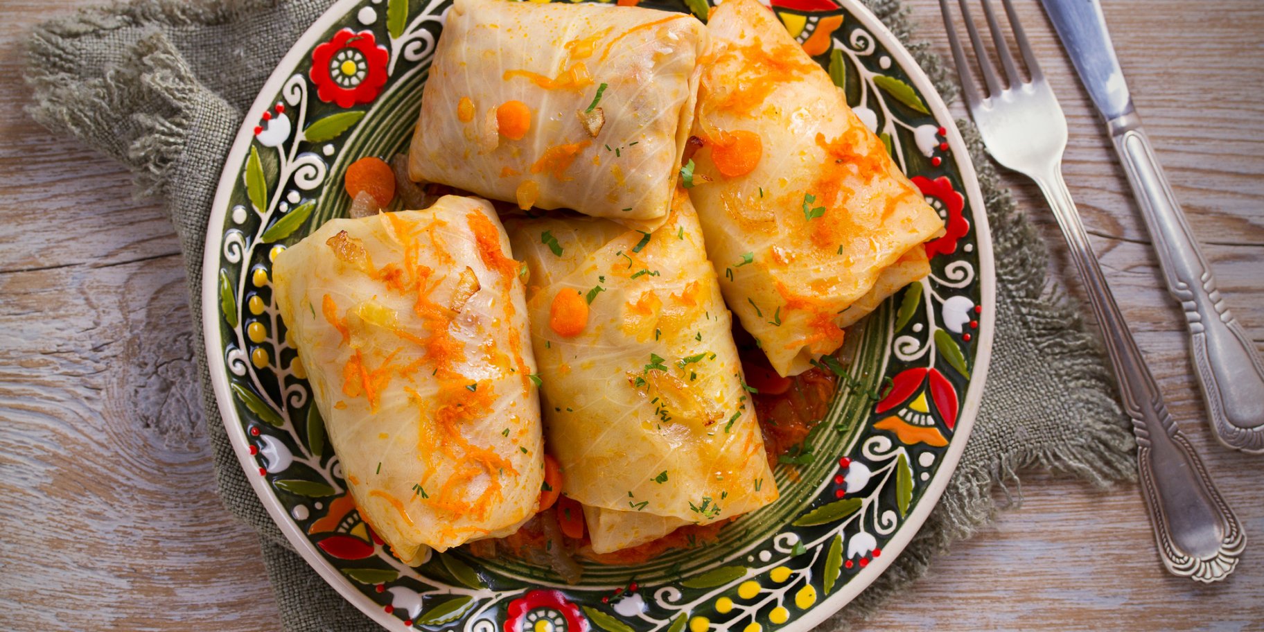 Голубці з сомом та картоплею Клопотенко