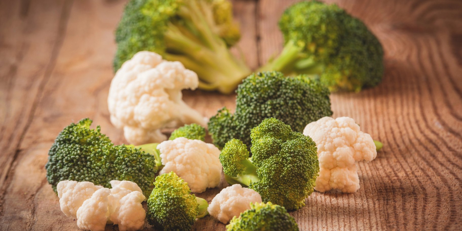 Броколі та цвітна капуста
