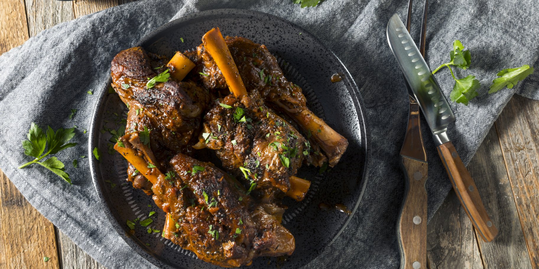 Баранячі рульки - рецепт у мультиварці