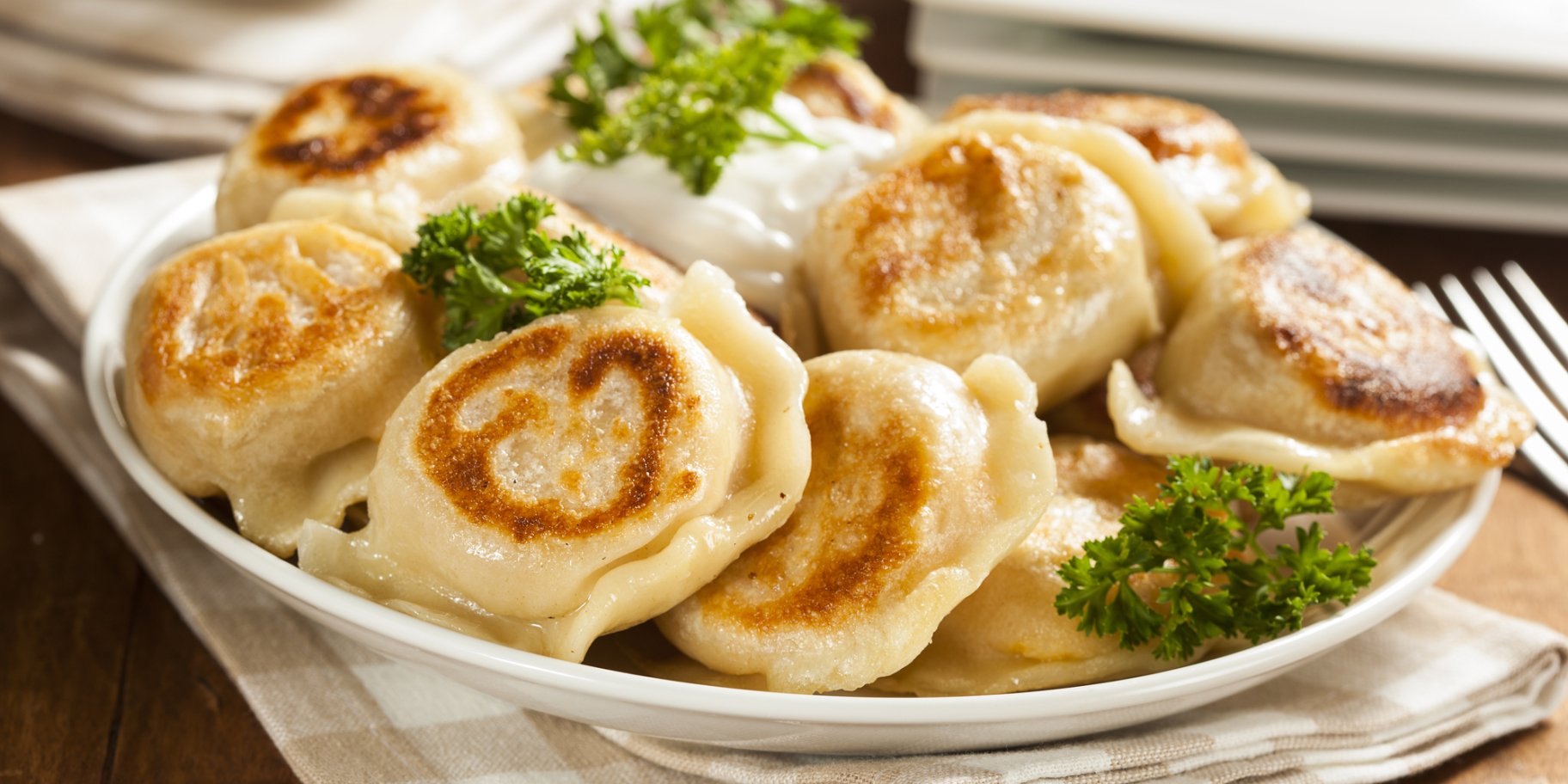 Смажені пельмені