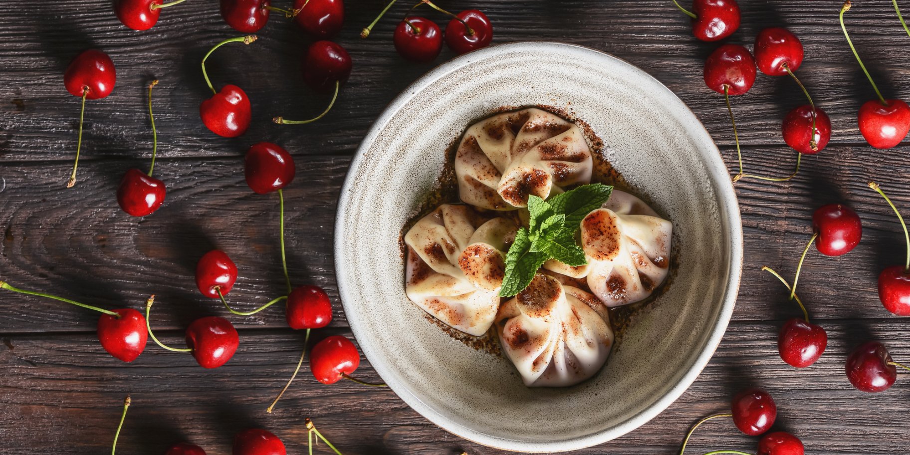 Хінкалі з ягодами