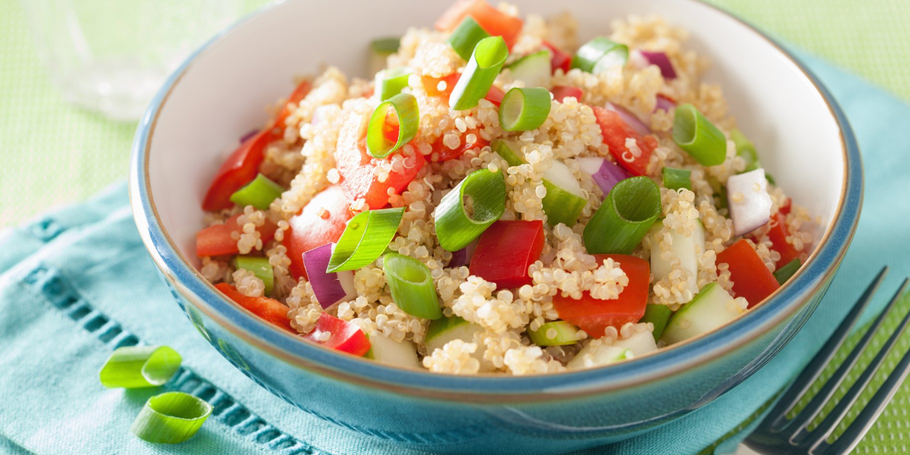 Салат з кускусом і ововчами