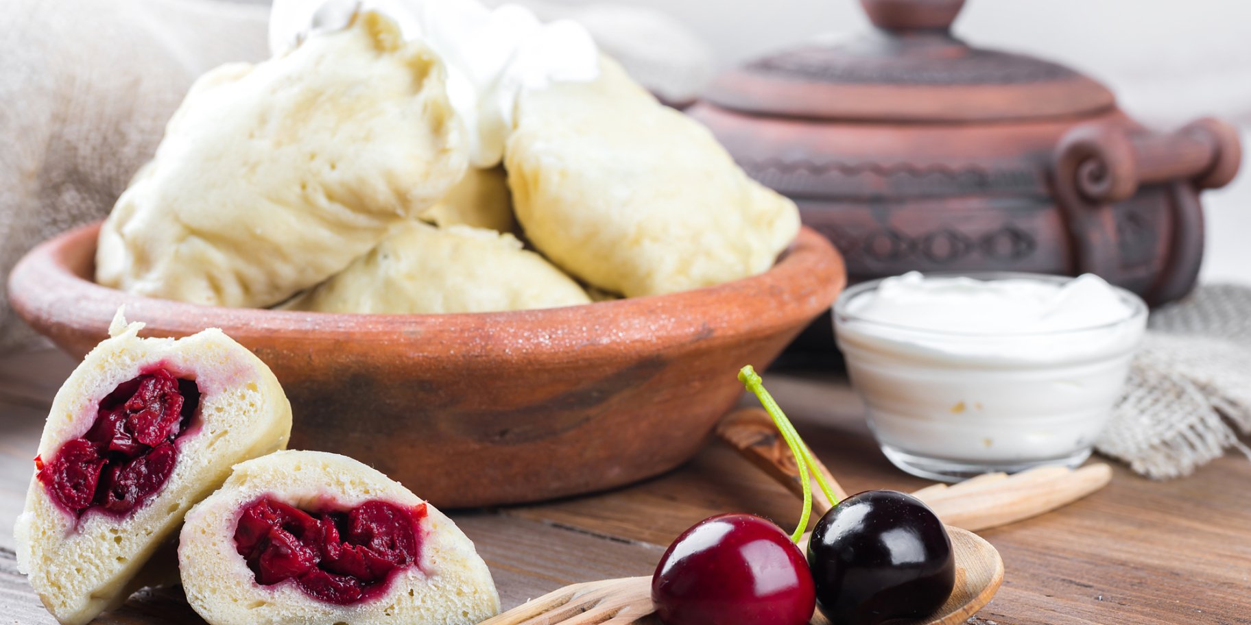 Вареники з вишнею