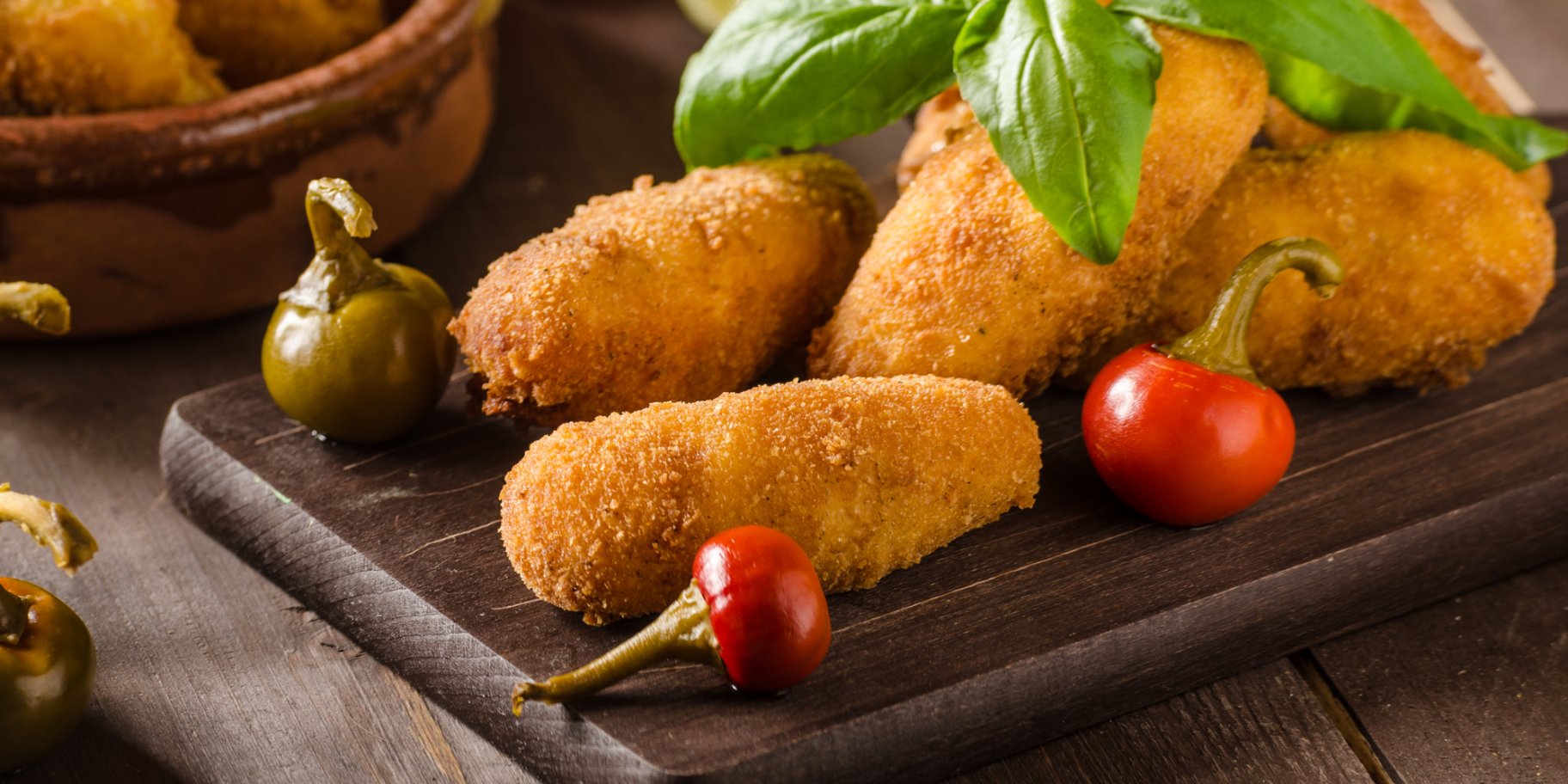 Рисовые крокеты в панировке