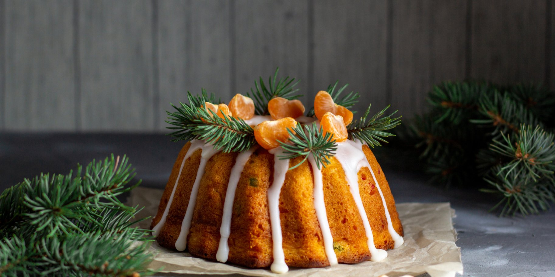 Кекс з мандаринами