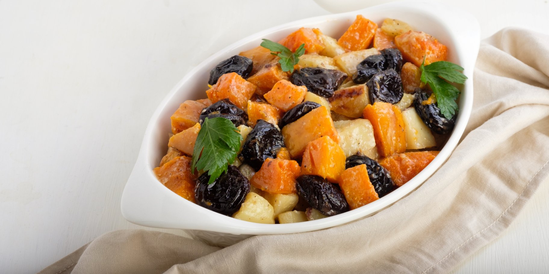 Картопля з гарбузом