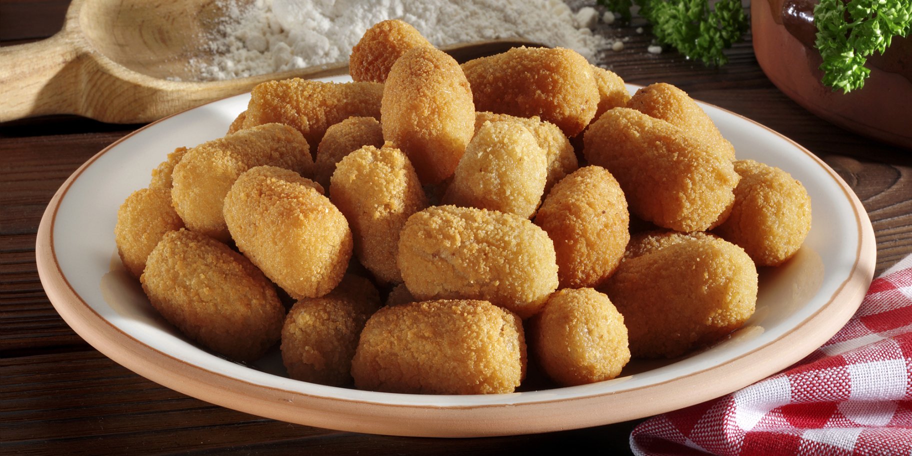 Крокети з яєчною начинкою