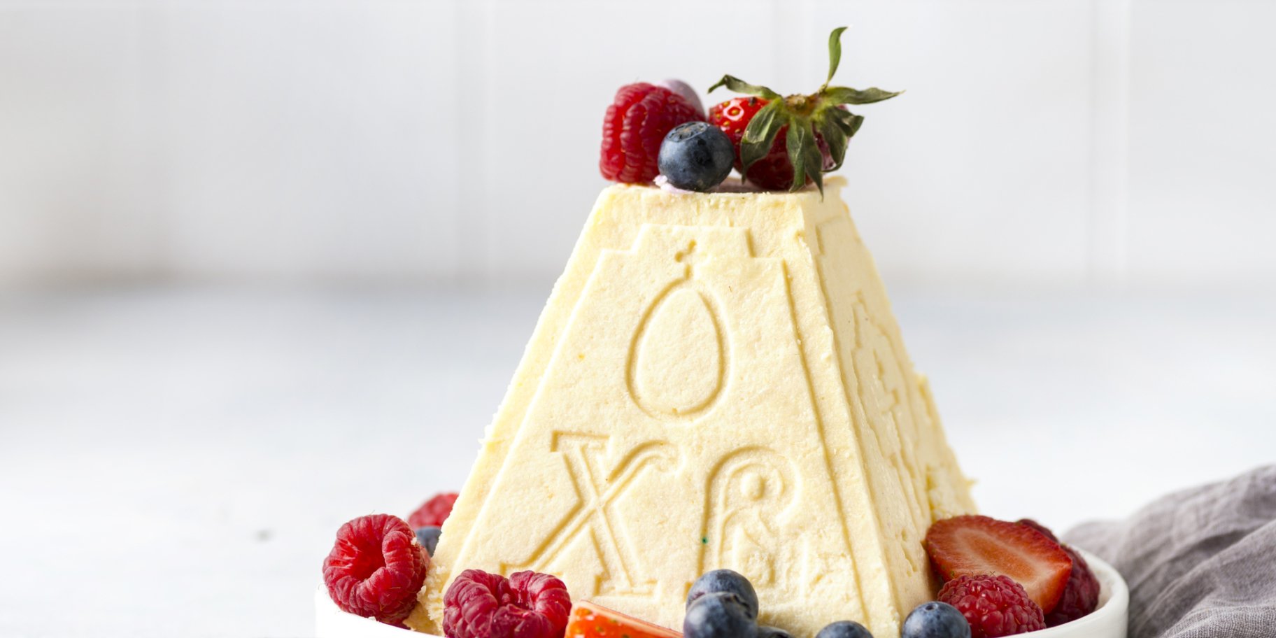 Заварная лимонная паска