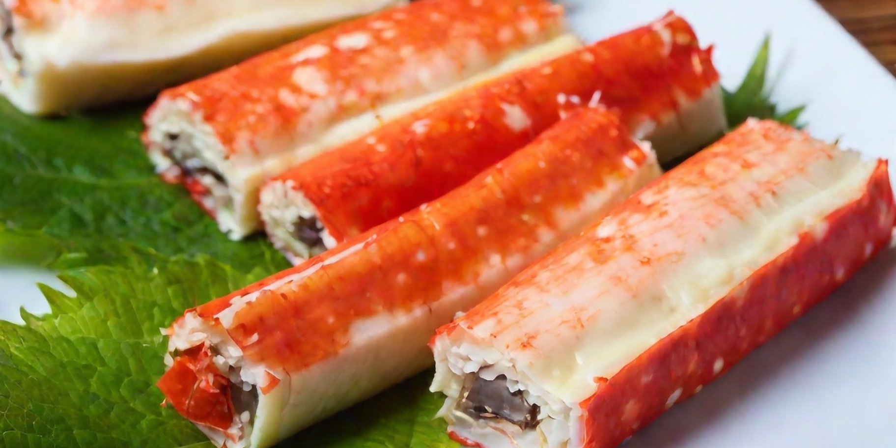 Фаршировані крабові палички