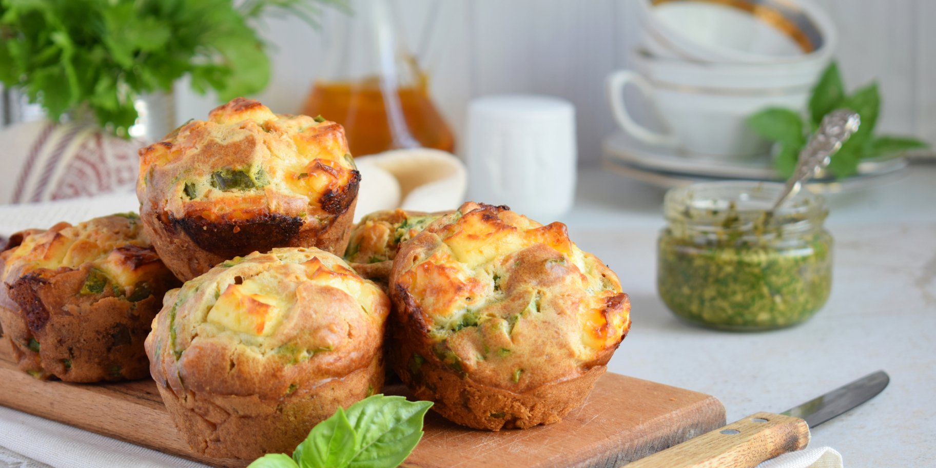 Кекси з фетою