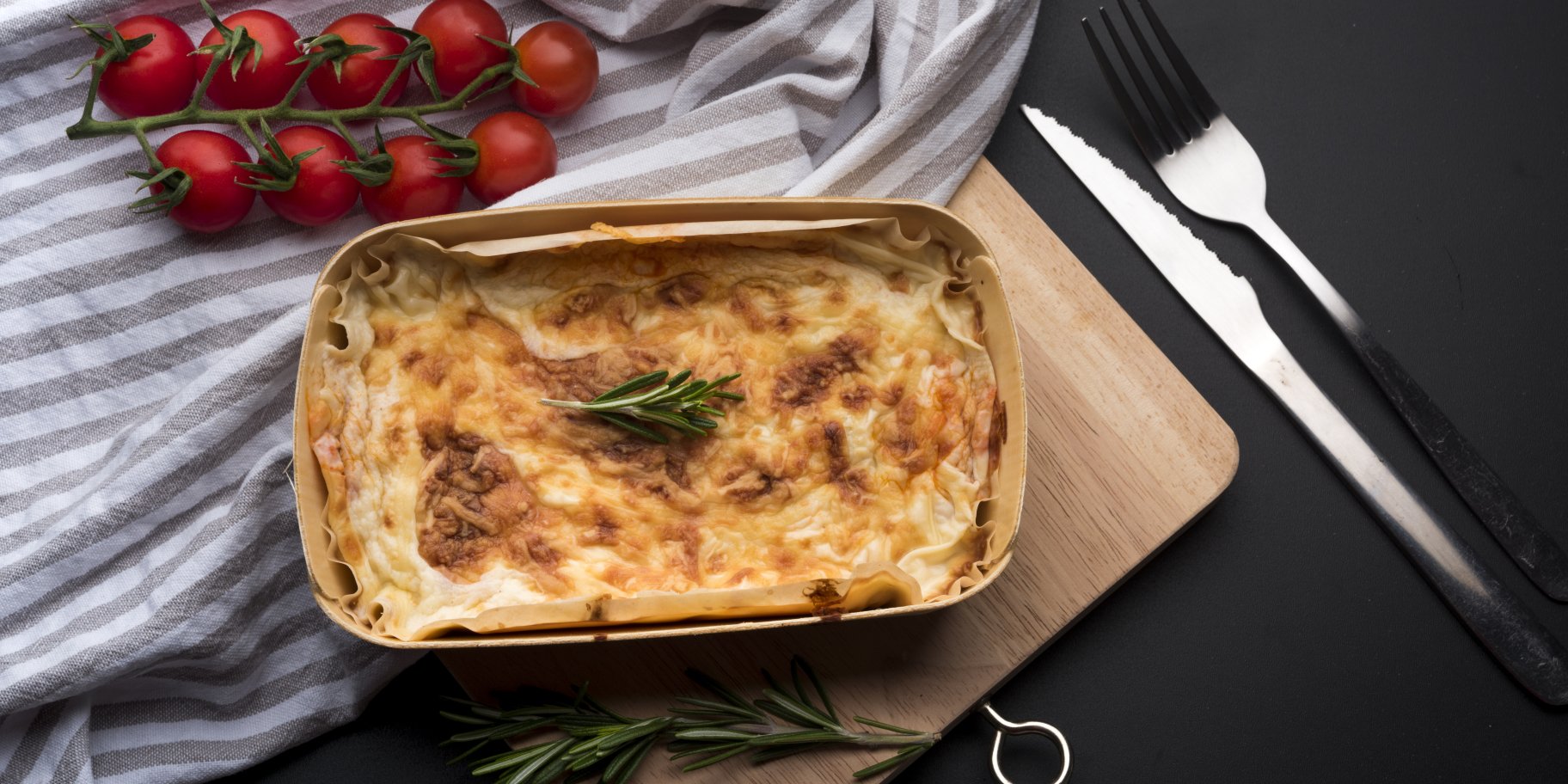 Запіканка з куркою та печерицями