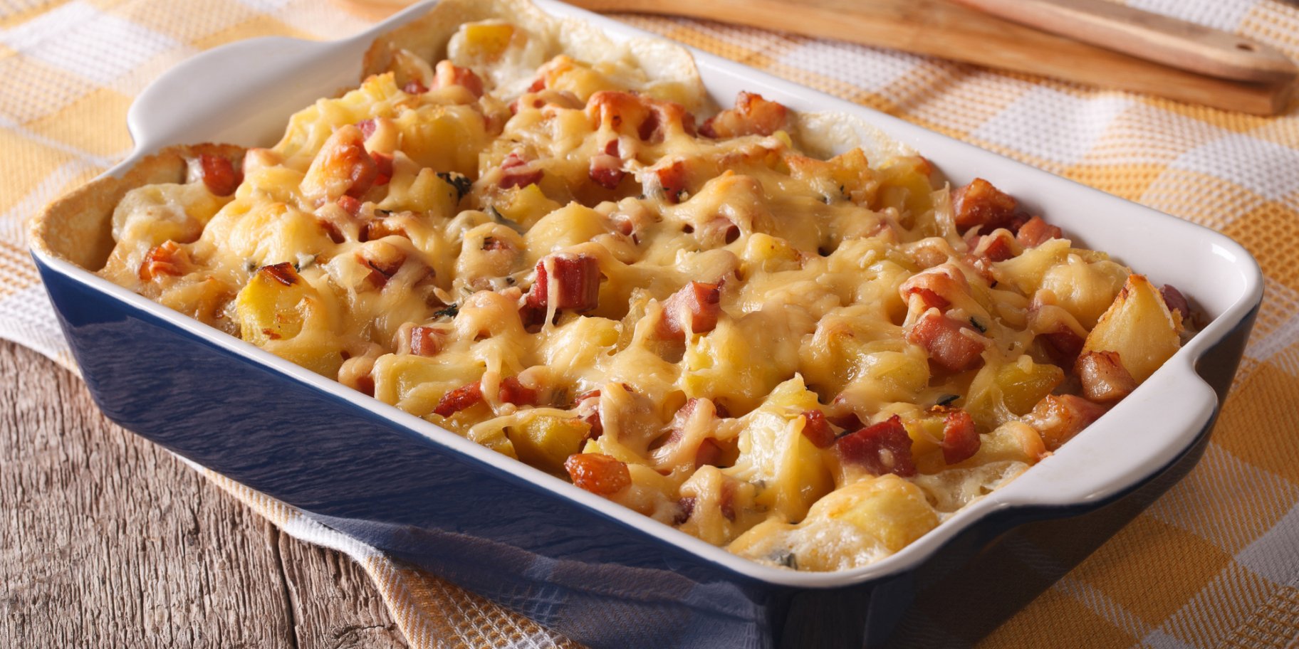 Запіканка з шинки і картоплі - рецепт