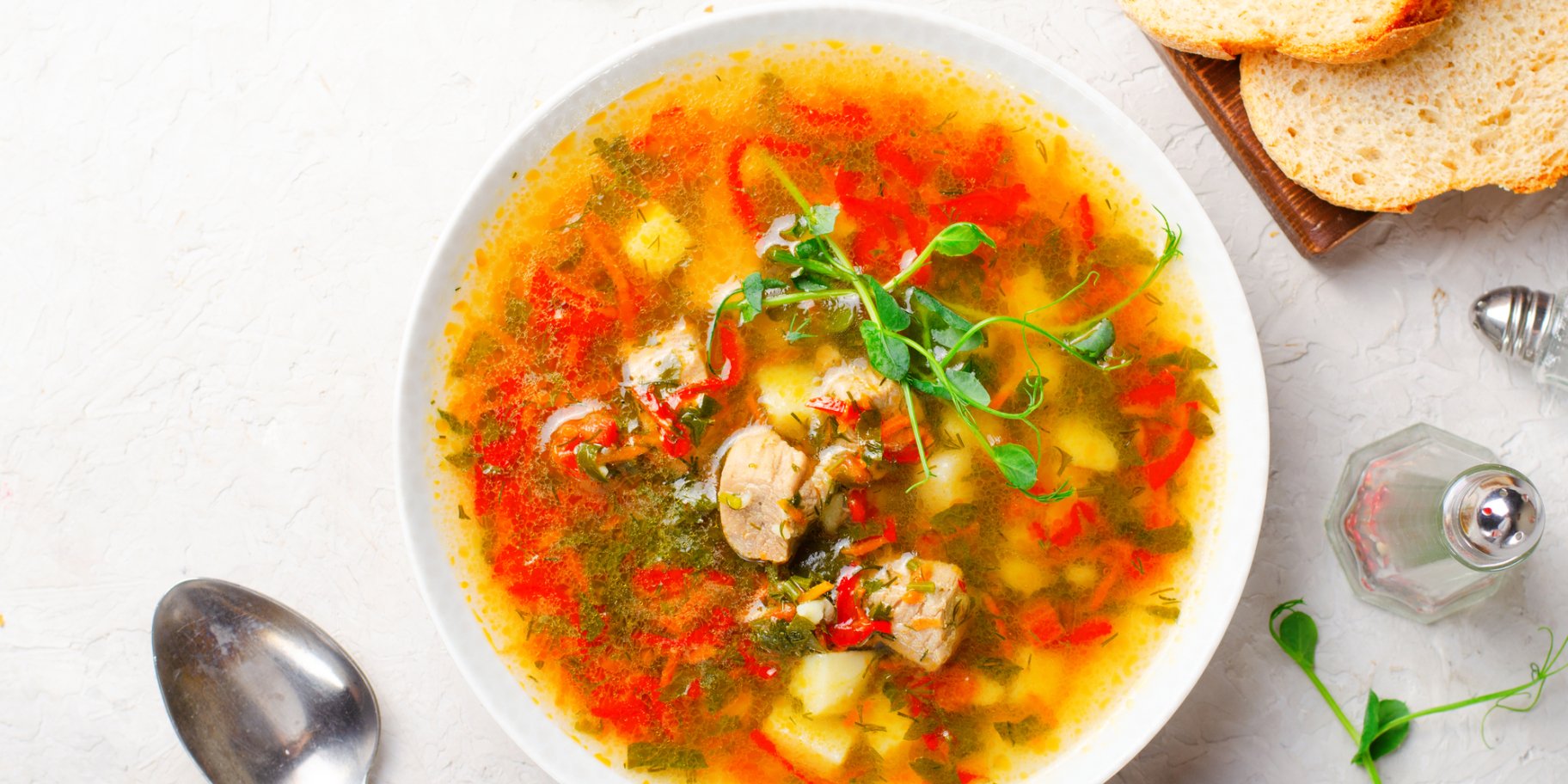 Суп з індичкою