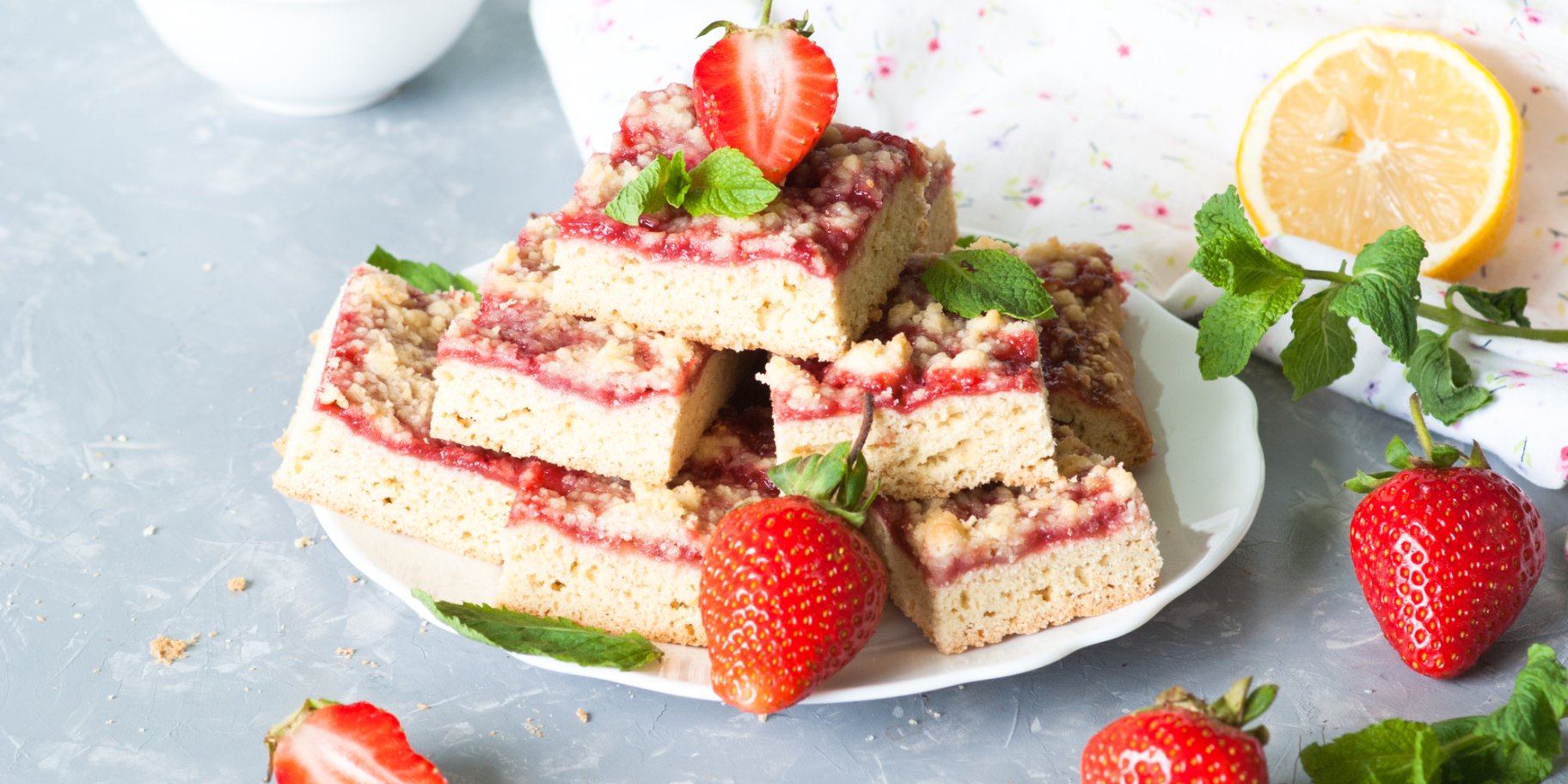 Сладкие квадратики с вареньем