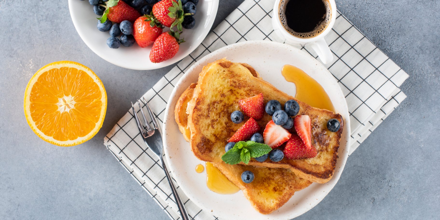 тости з фруктами