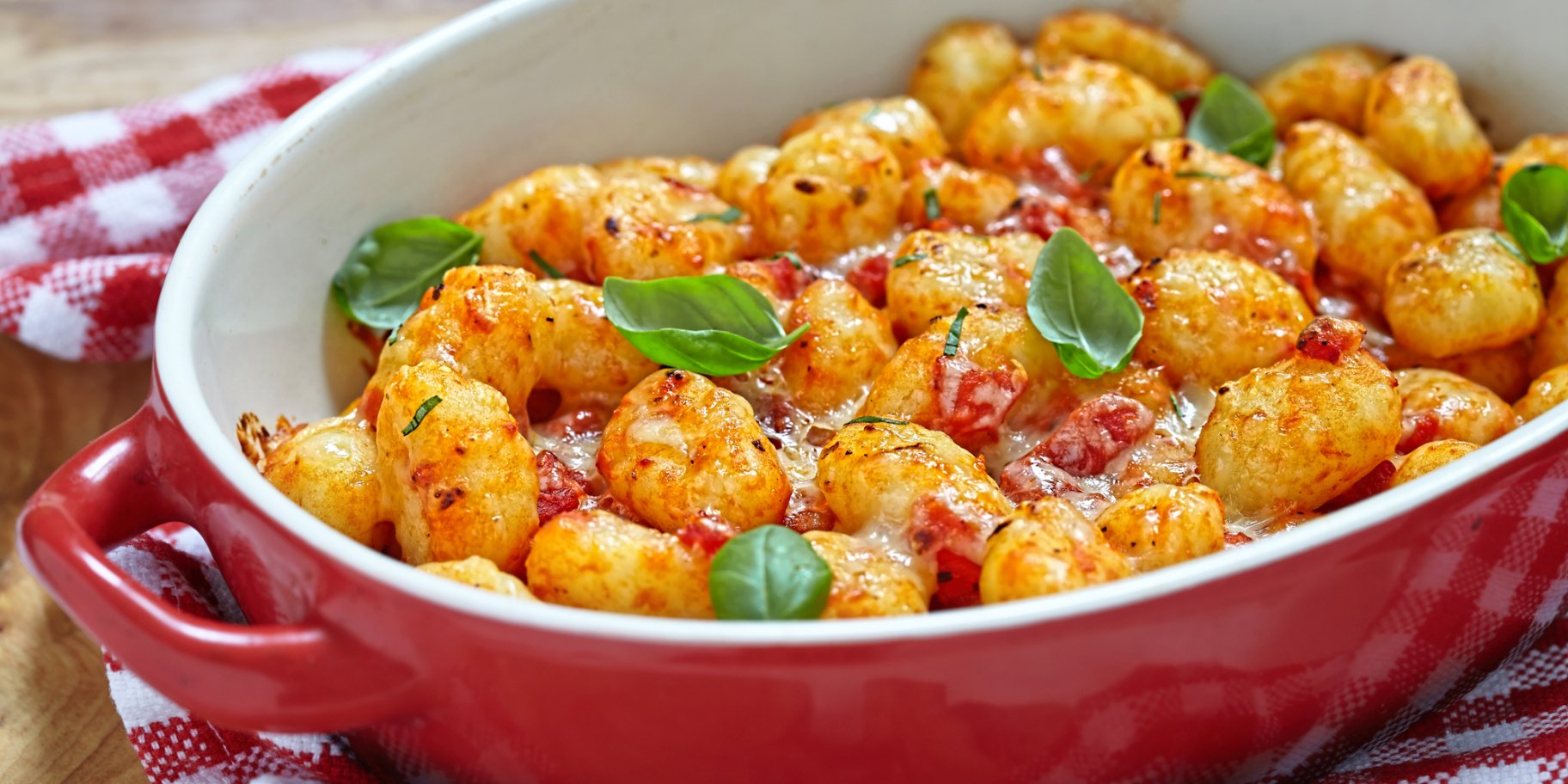 Кукурузные ньокки в соусе