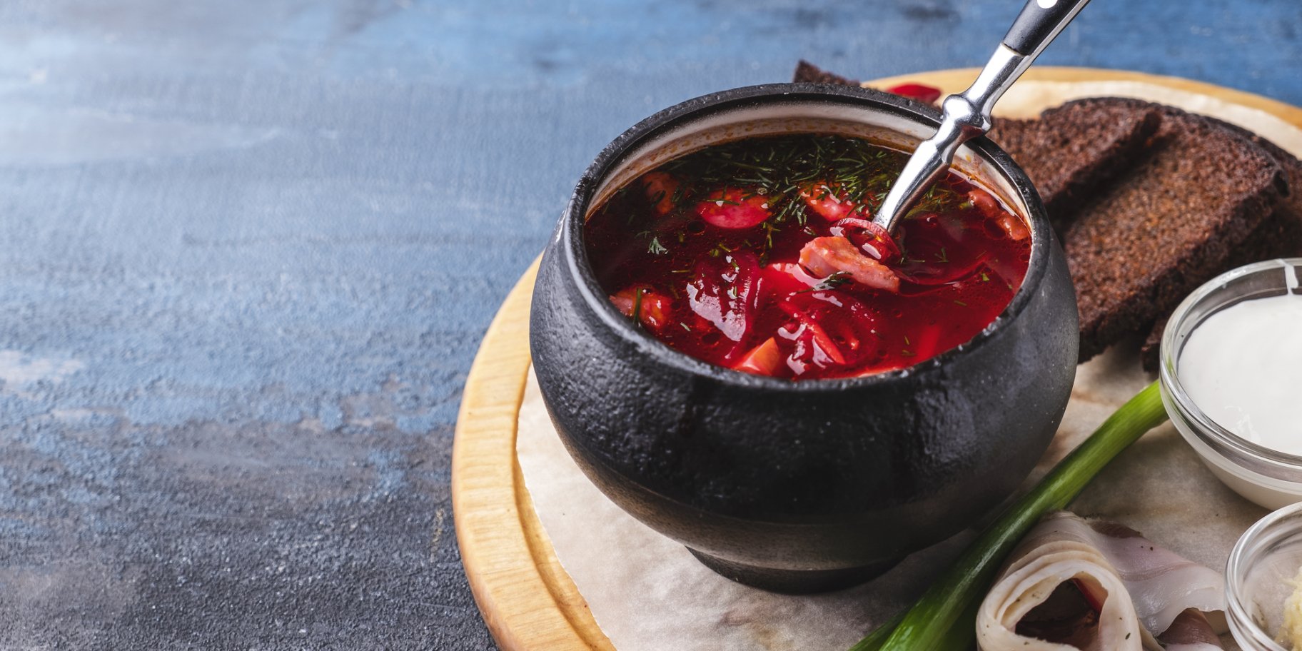 Борщ в горщику