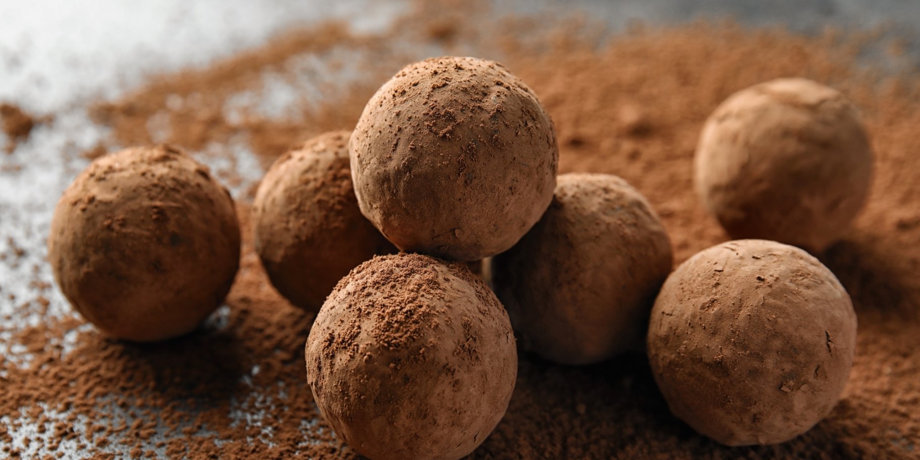 Шоколадні тюфелі з какао