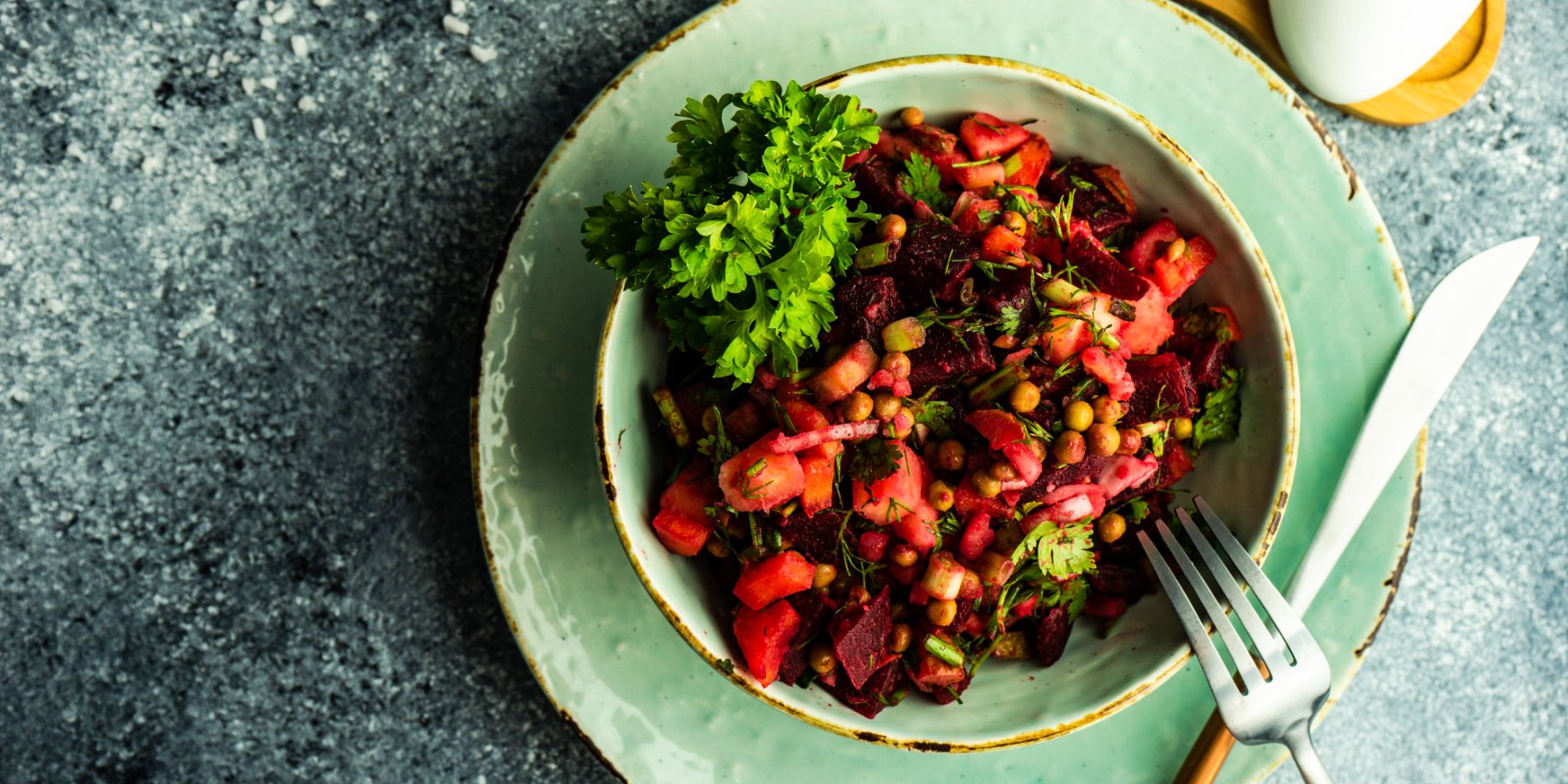 Винегрет со щавелем