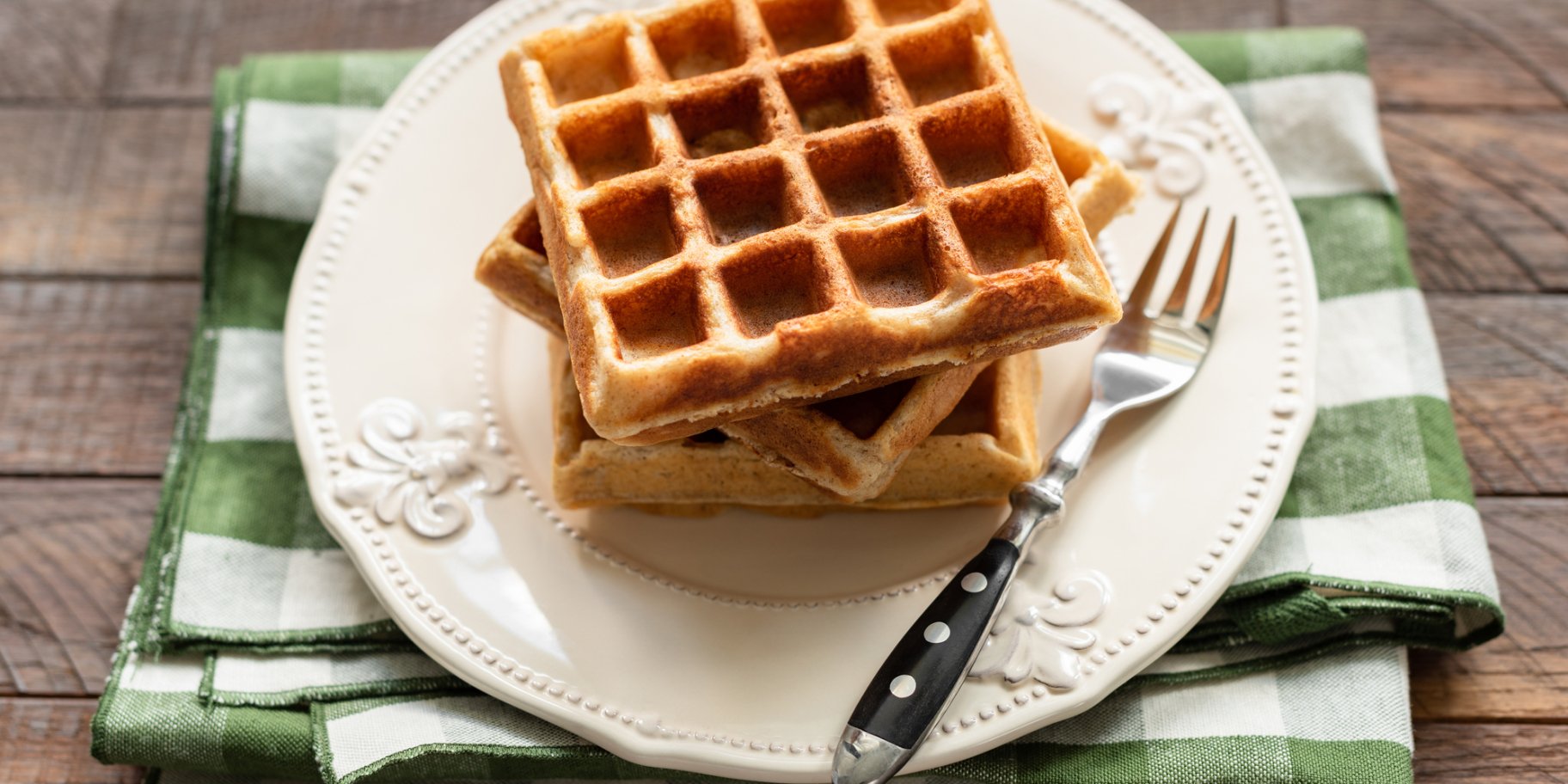 Корисні вафлі на сніданок