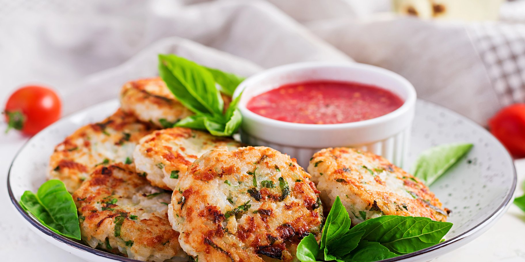 Вафельні бризолі з курячим фаршем