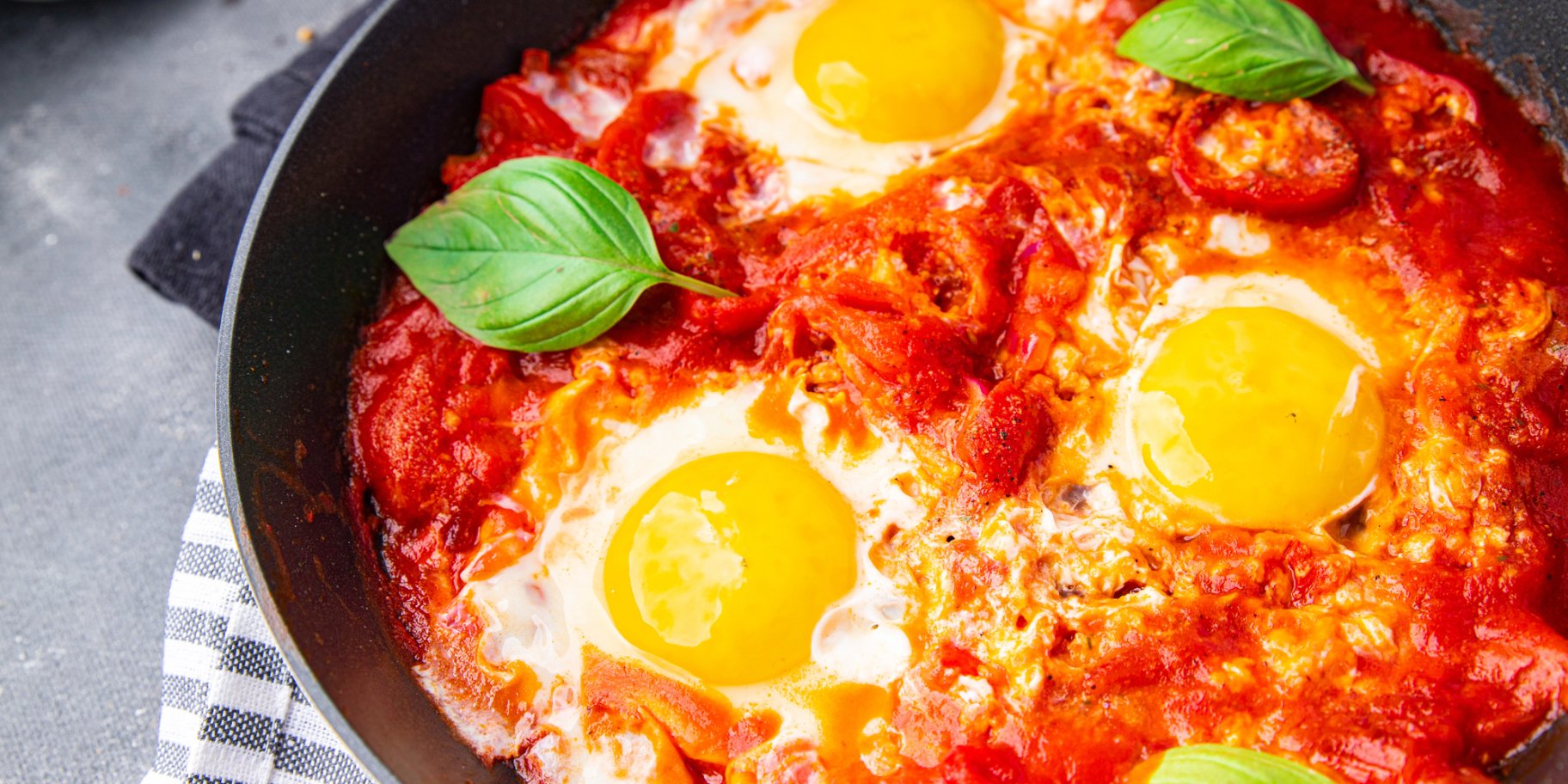 Яєчня з гарбузом та томатами