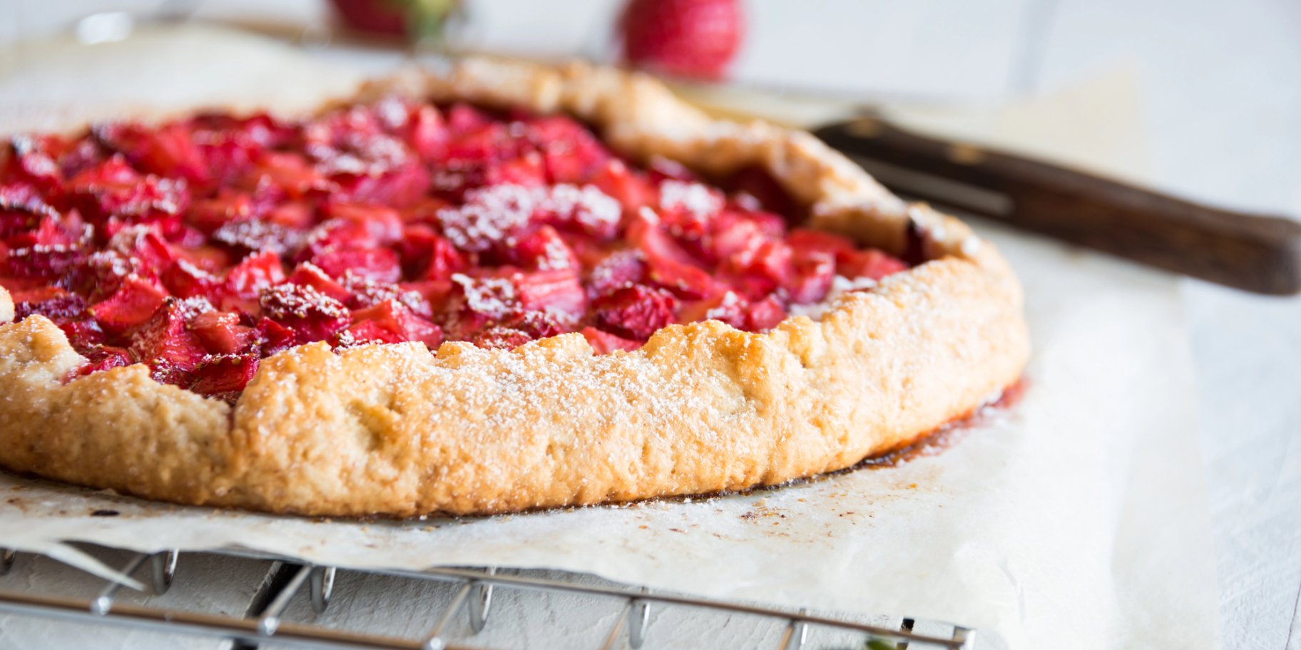 Галета з полуницею і маскарпоне