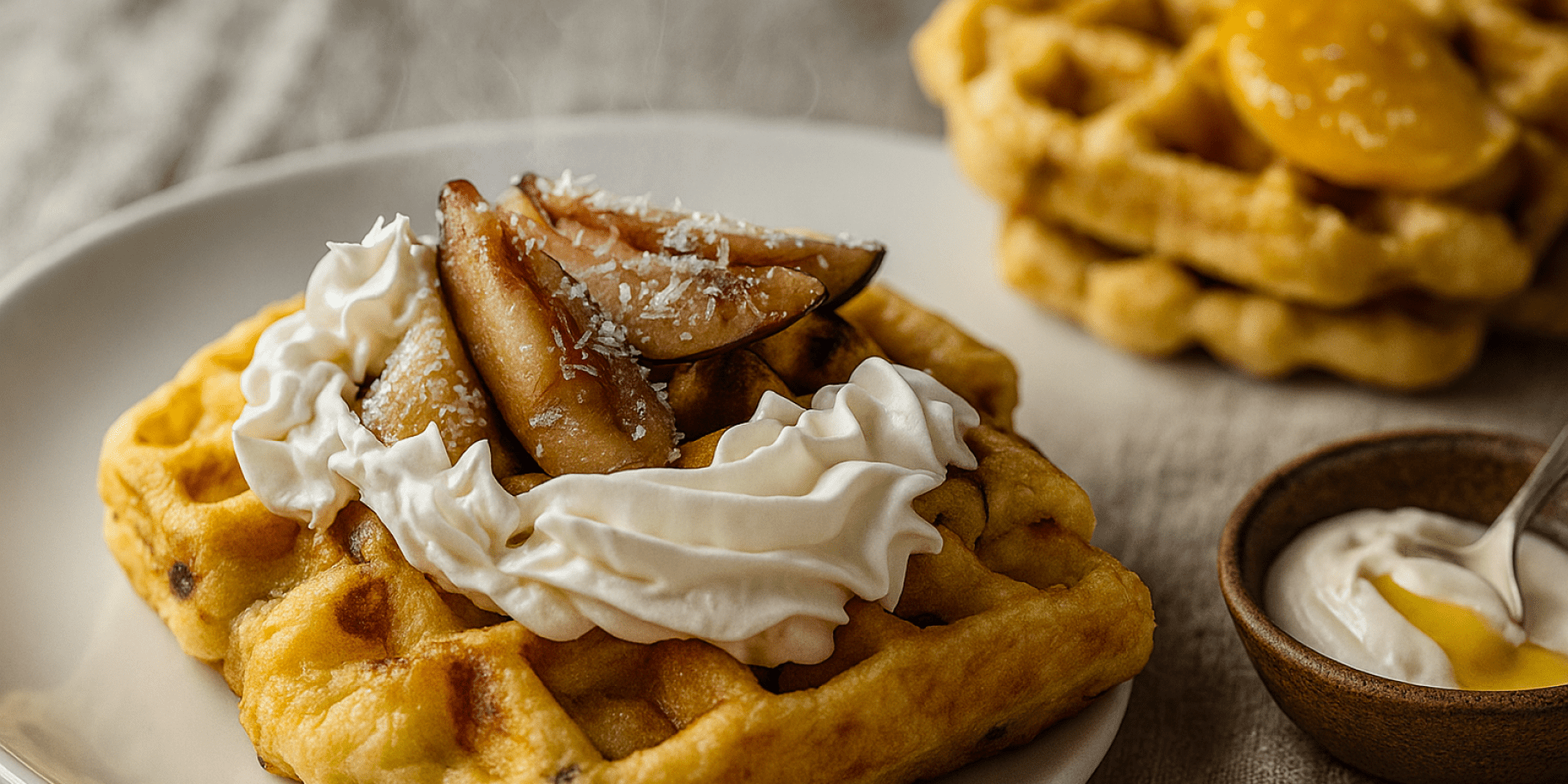 Вафлі з кисломолочним сиром: