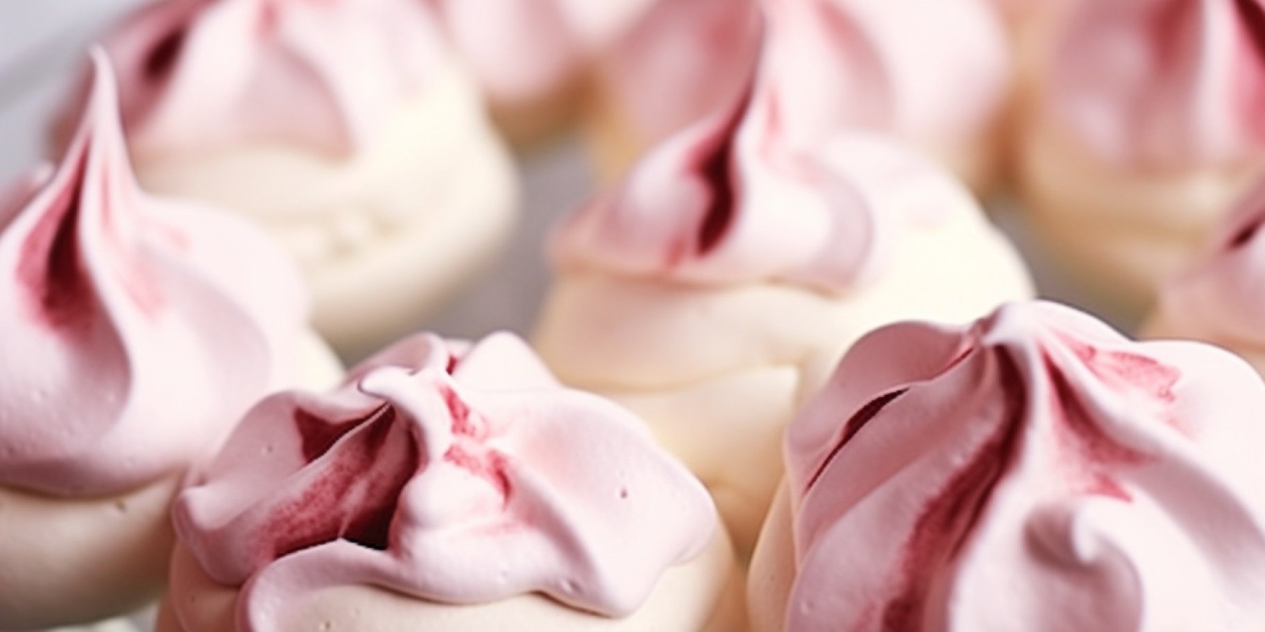 Меренга з ягодами