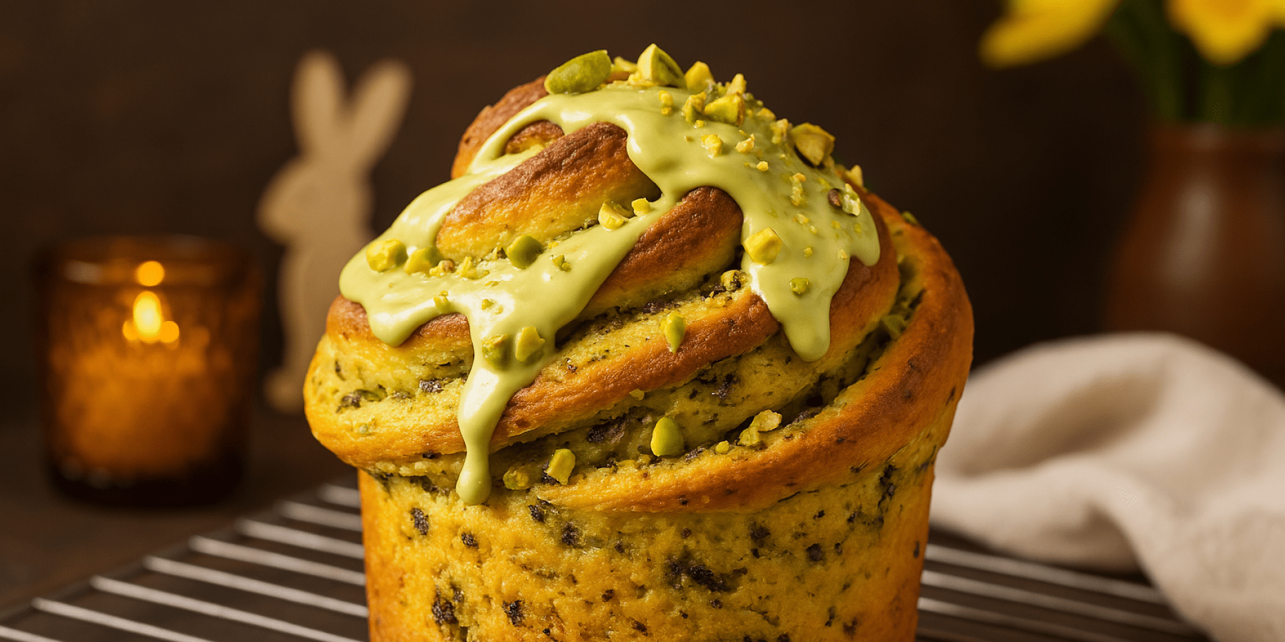 Крафіни з фісташковою пастою