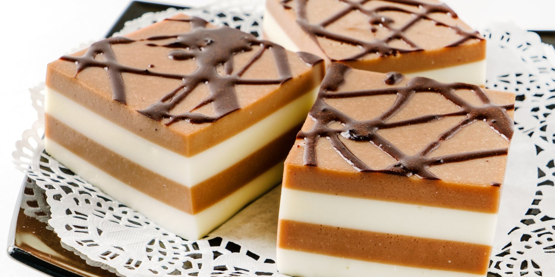 Молочно-шоколадний десерт «Смугастик»