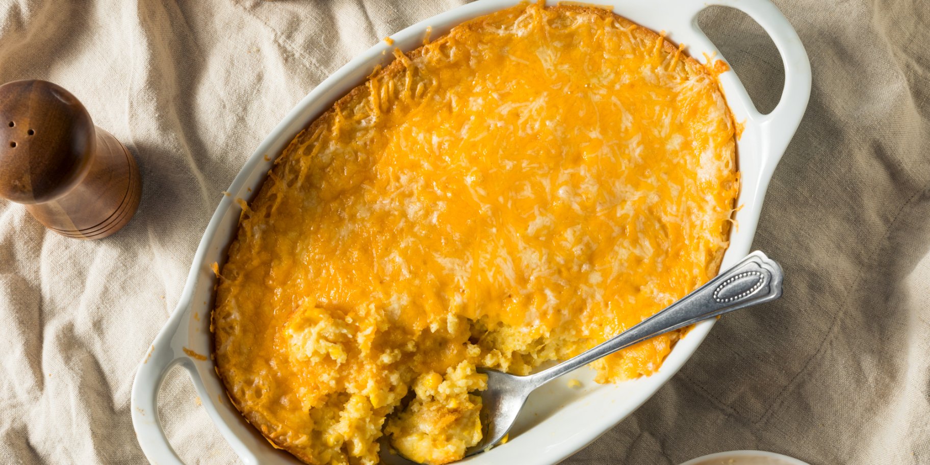 Легкий кукурудзяний пудинг