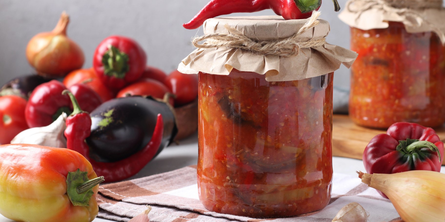 Баклажани в аджиці