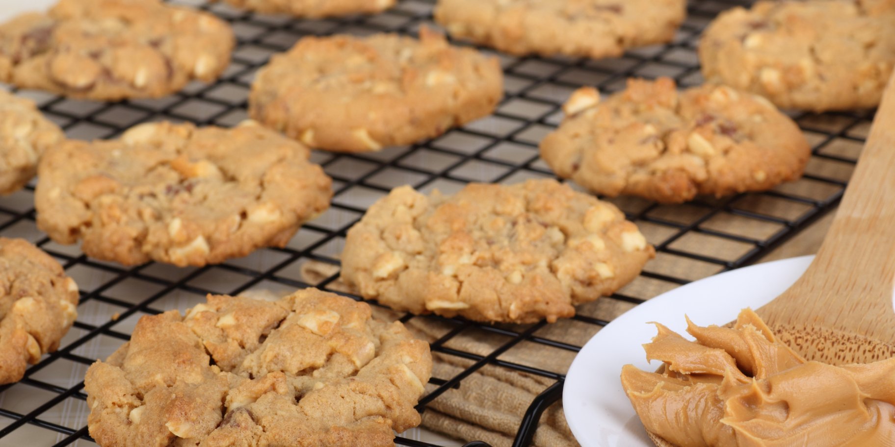 Печенье с арахисовой пастой
