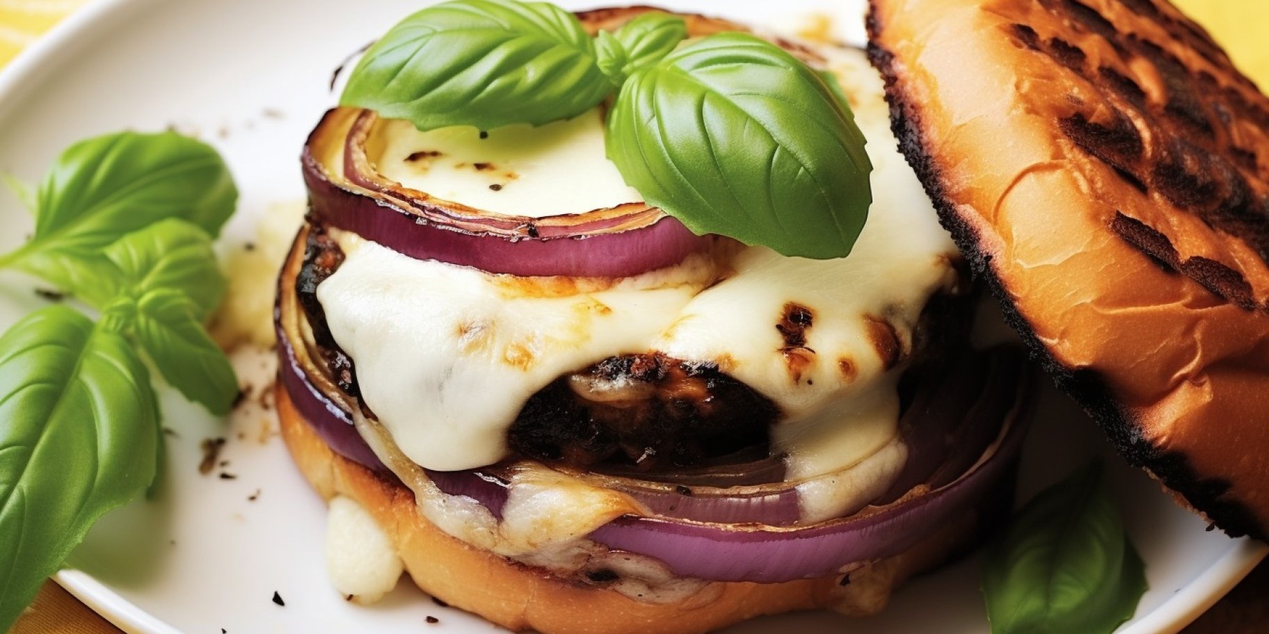 Мелт з баклажаном та моцарелою