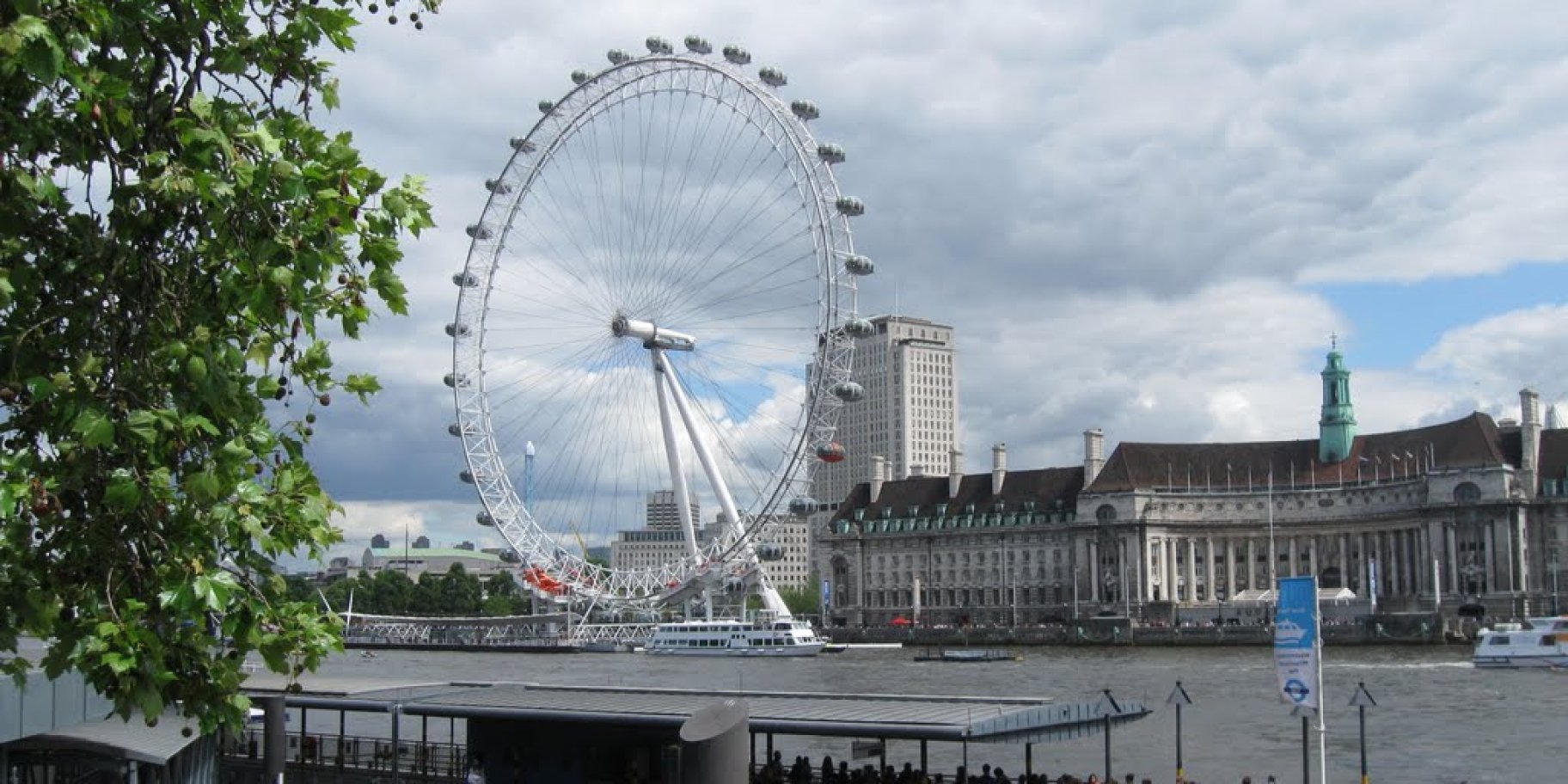 набережная Темзы, г. Лондон