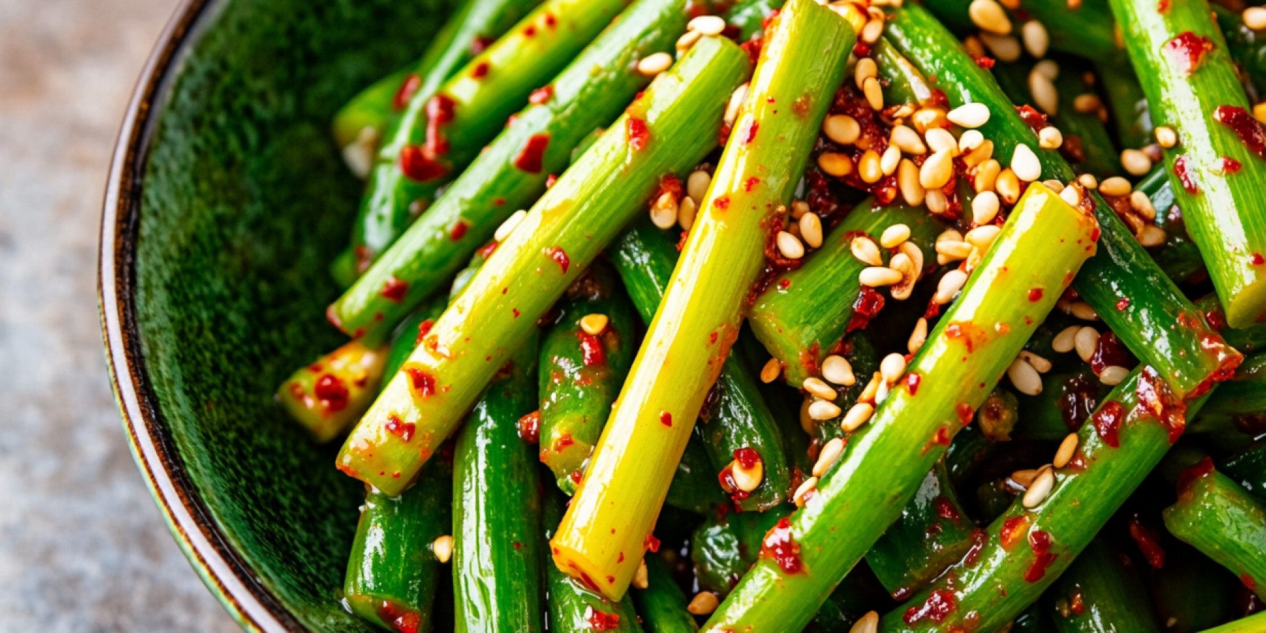 Часникові стрілки по-корейськи