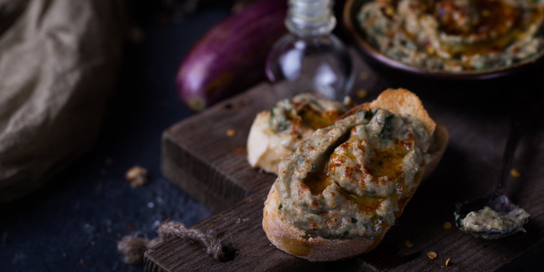 Баклажанна паста