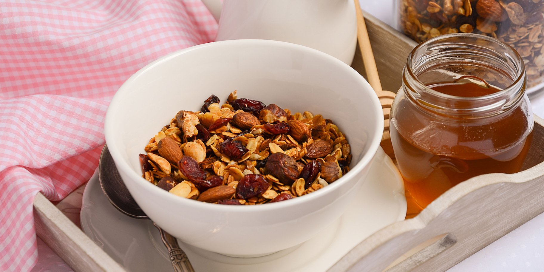 Праздничная пряная гранола