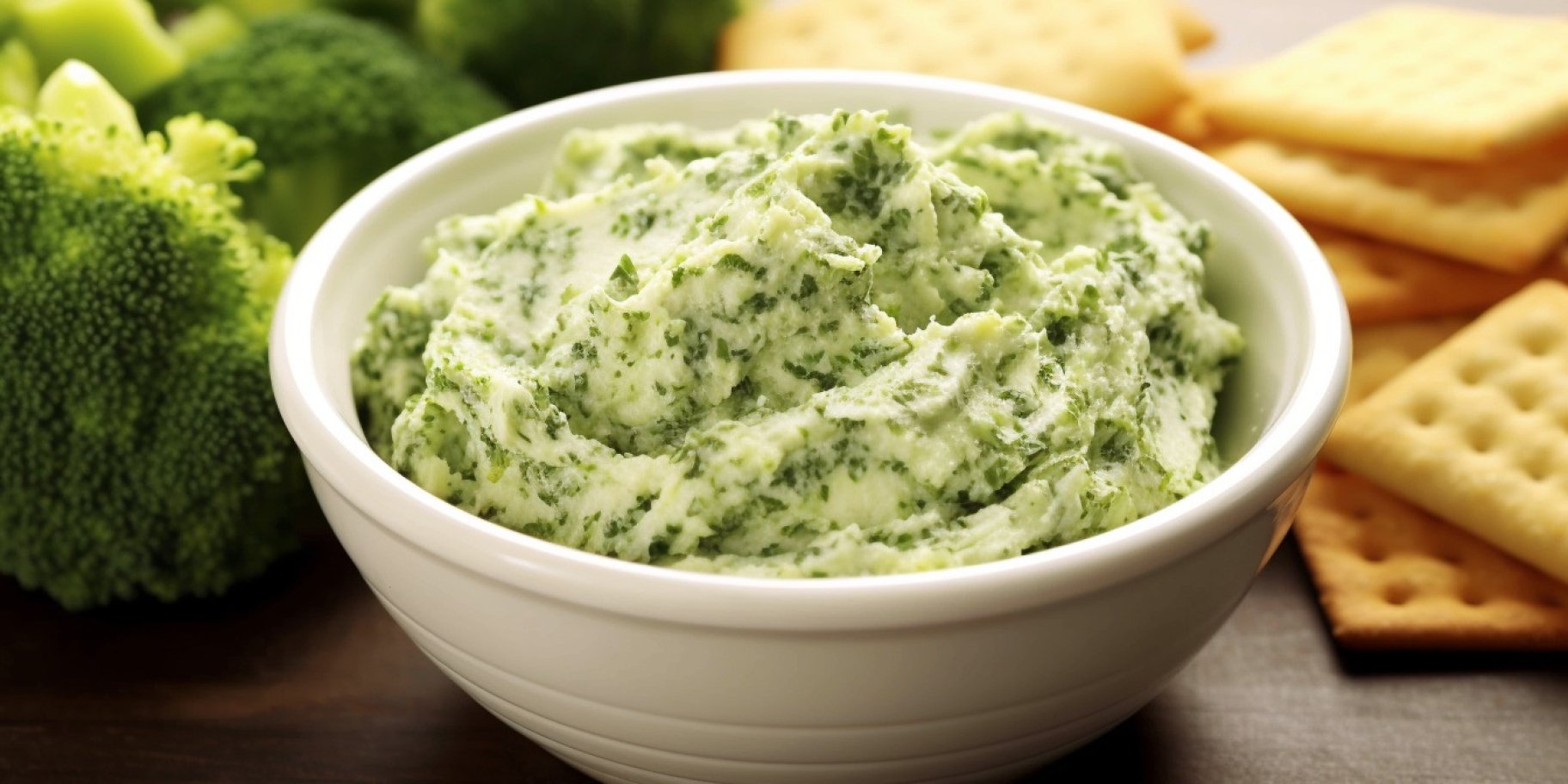 Соус-закуска из шпината и брокколи