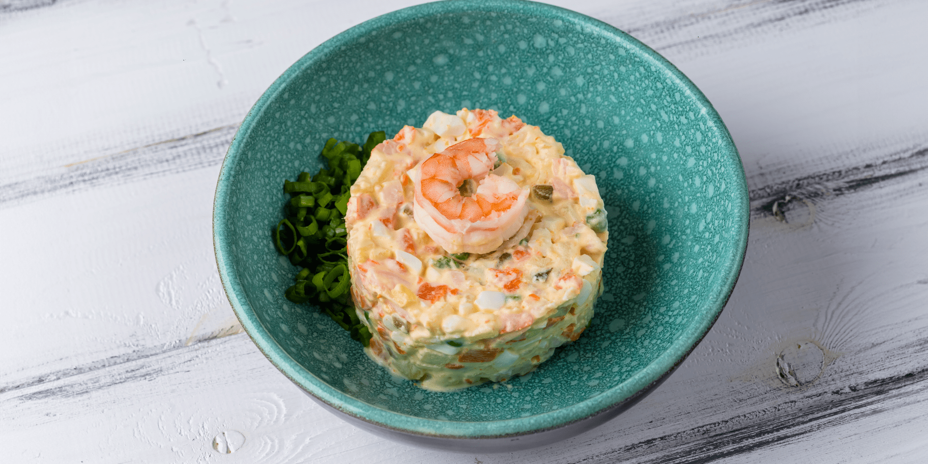 Олів'є з креветками