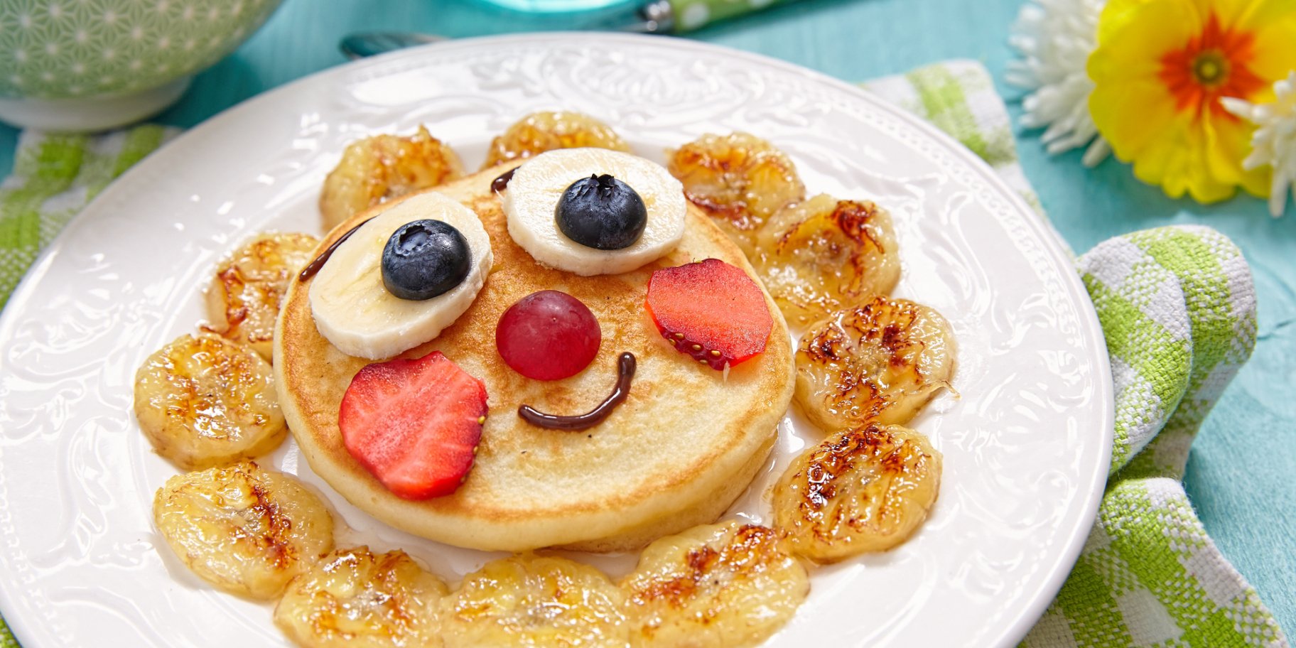 Безглютеновые блины с ягодами