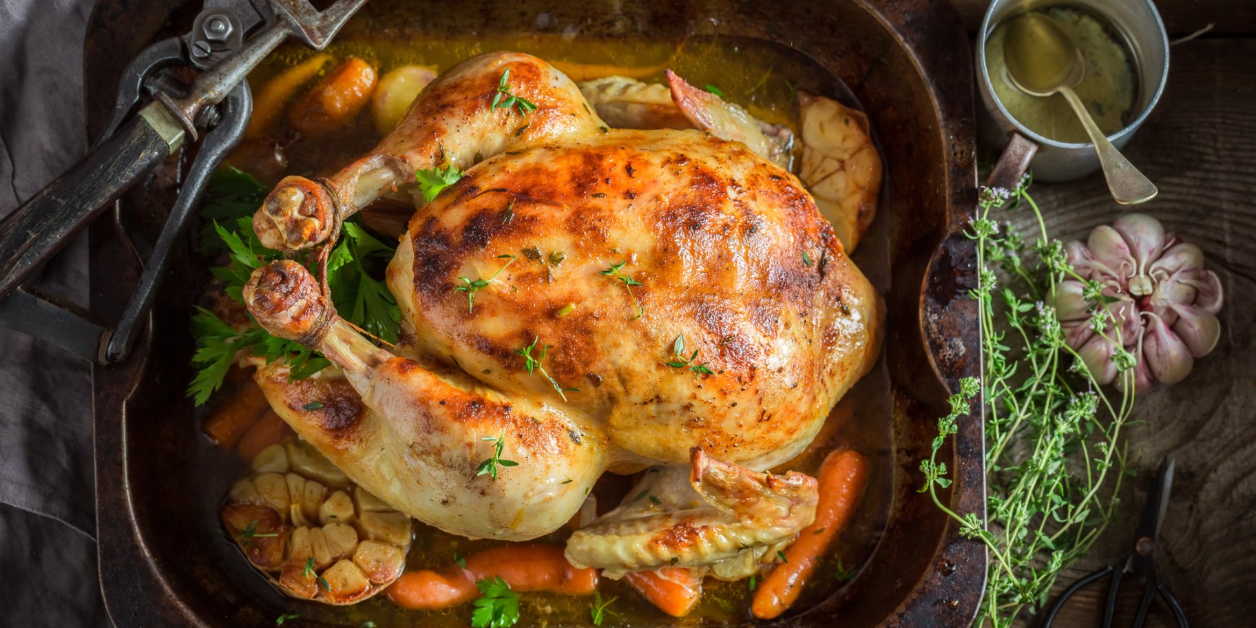 Запечена курка