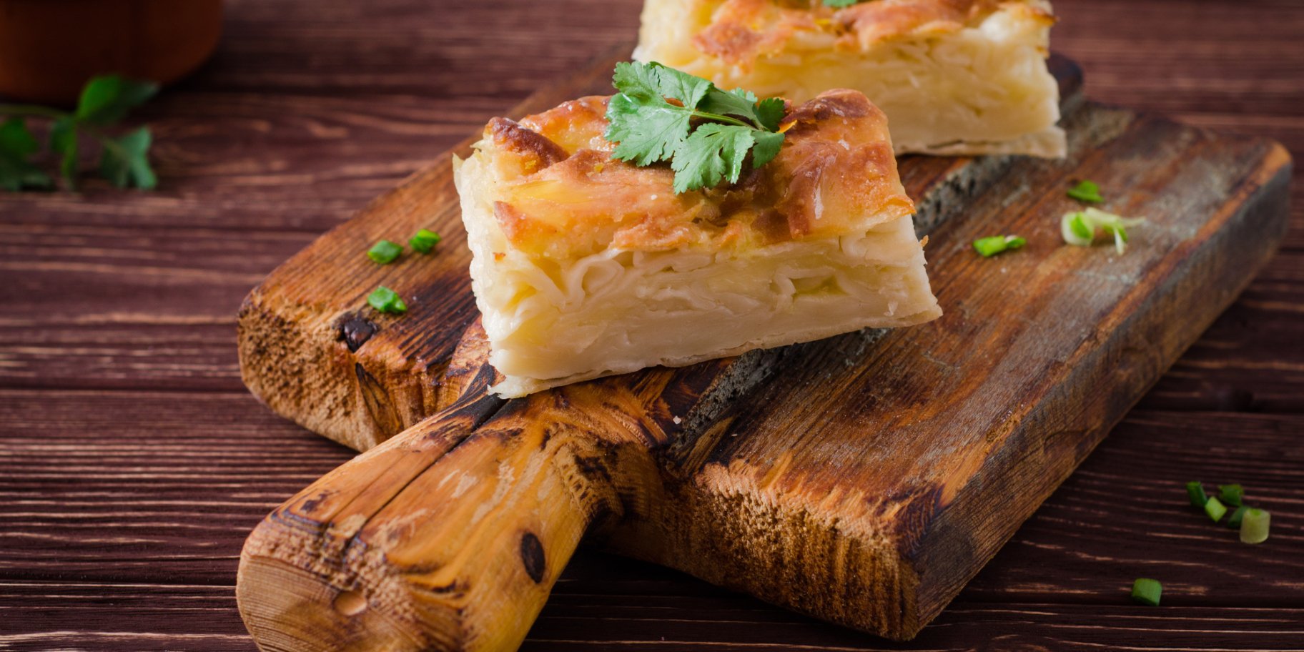 Пиріг з лаваша з сиром