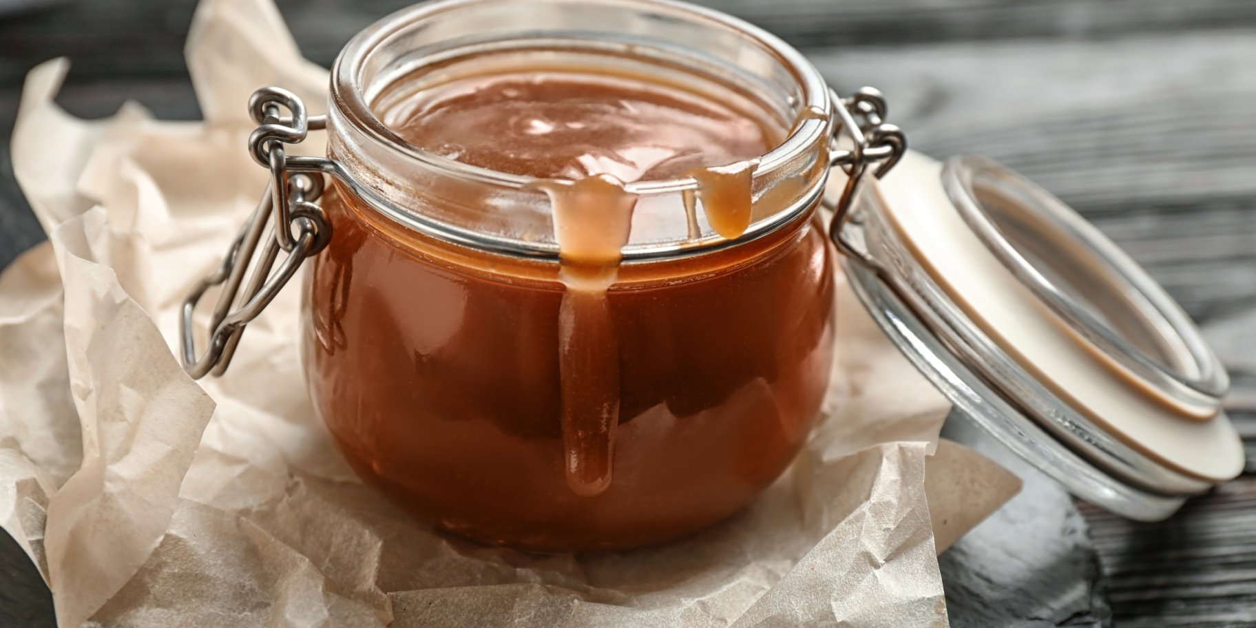 Карамельний соус з козиного молок