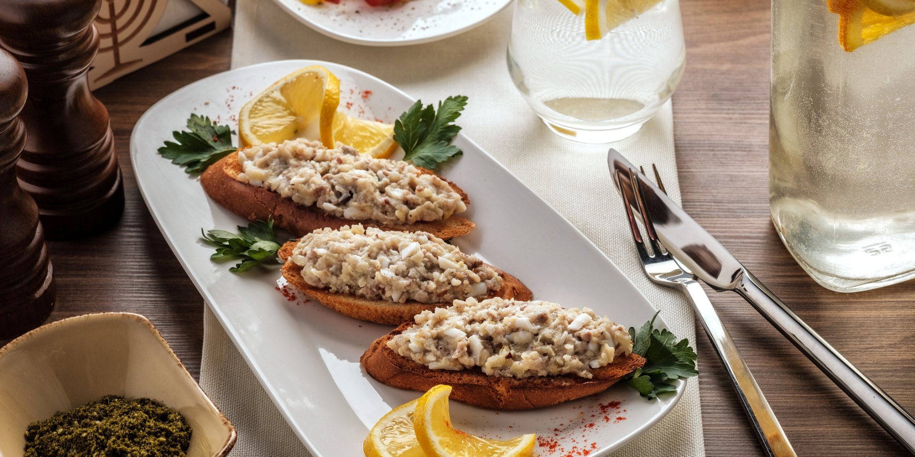 Форшмак з батоном рецепт