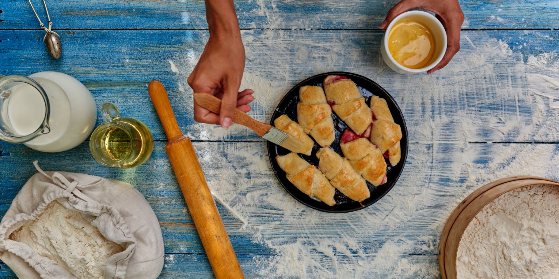 рогалики з варенням